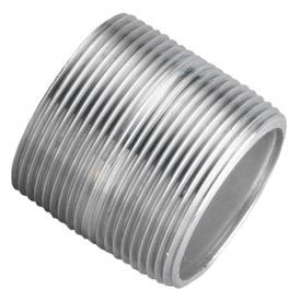 Aluminum Schedule 40 Pipe Nipple 3 X Close Npt Male 8048-001 - Pkg Qty 10