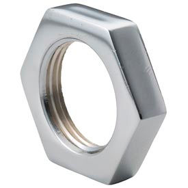 Chrome Plated Brass Pipe Fitting 3/4 Locknut Npt Female C119-12 - Pkg Qty 25
