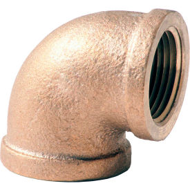 1/2 In. Lead Free Brass 90 Degree Elbow - FNPT - 125 PSI - Import XNL101-08