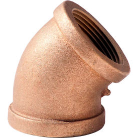 1-1/4 In. Lead Free Brass 45 Degree Elbow - FNPT - 125 PSI - Import XNL102-20
