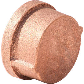 1 In. Lead Free Brass Cap - FNPT - 125 PSI - Import XNL116-16