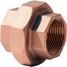 1/2 In. Lead Free Brass Union - FNPT - 125 PSI - Import XNL187-08