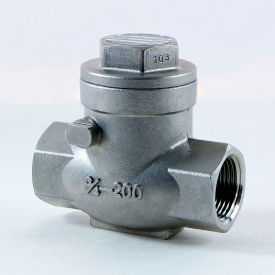 1 In. 316 Stainless Steel Swing Check Valve - 200 PSI VSC102-16