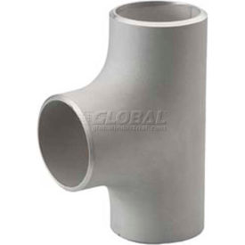 304 Ss Schedule 10 Reducing Tee 1-1/2x1-1/2x1 Butt-Weld Female 01406_2416 - Pkg Qty 3