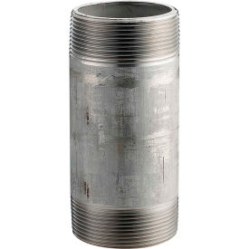 3/4 In. X 3-1/2 In. 304 Stainless Steel Pipe Nipple - 16168 PSI - Sch. 40 - Domestic 4012-350