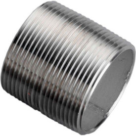 1-1/2 In. X 1-3/4 In. 304 Stainless Steel Pipe Nipple - 16168 PSI - Sch. 40 - Domestic 4024-001