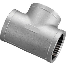 1-1/2 In. 304 Stainless Steel Tee - FNPT - Class 150 - 300 PSI - Import K406-24