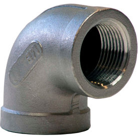 3/4 In. 304 Stainless Steel 90 Degree Elbow - FNPT - Class 150 - 300 PSI - Import k410-12