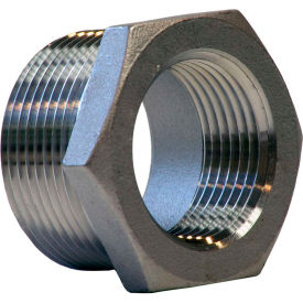 1 In. X 1/2 In. 304 Stainless Steel Bushing - MNPT X FNPT - Class 150 - 300 PSI - Import K414-1608