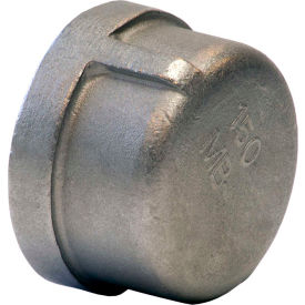 2 In. 304 Stainless Steel Cap - FNPT - Class 150 - 300 PSI - Import K416-32