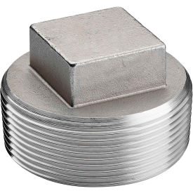 2 In. 304 Stainless Steel Plug - MNPT - Class 150 - 300 PSI - Import K417-32