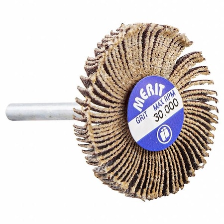 Flap Wheel, Aluminum Oxide, 1 3/16