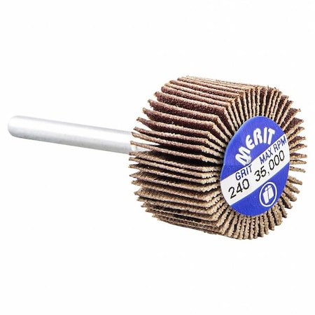 Flap Wheel, Aluminum Oxide, 3/4