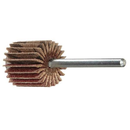 Abrasive Flap Wheel, 3/4 In. Dia, 120 Grit MPN:08834137582