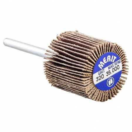 Flap Wheel, Aluminum Oxide, 3/4