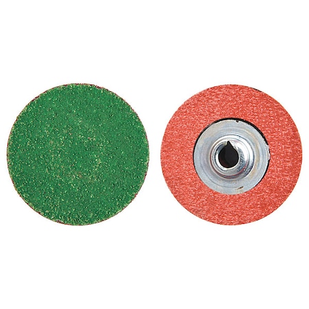 Quick Change Disc, ZircAlO, 2in, 120G, PK100 MPN:08834167071