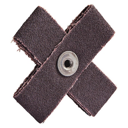 Cross Pad, Aluminum Oxide, 80 Grit, Coated Type, R228 MPN:08834182140