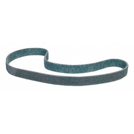 Surface-Conditioning Belt, 3 in W, 24 in L, Non-Woven, Aluminum Oxide, Not Applicable Grit, Blue MPN:08834194038