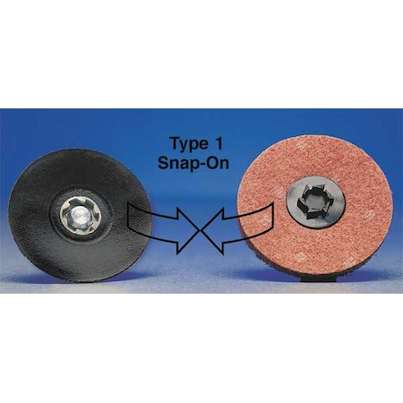 Quick Change Disc, AlO, 1in, 60G, TP, PK100 MPN:69957399753