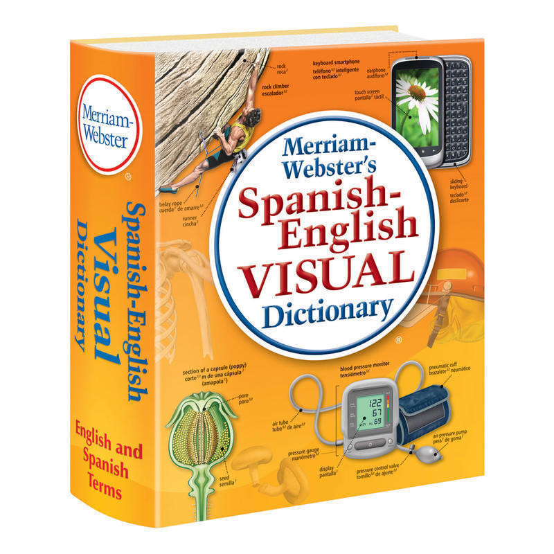 Merriam-Websters Spanish-English Visual Dictionary MPN:MW-2925