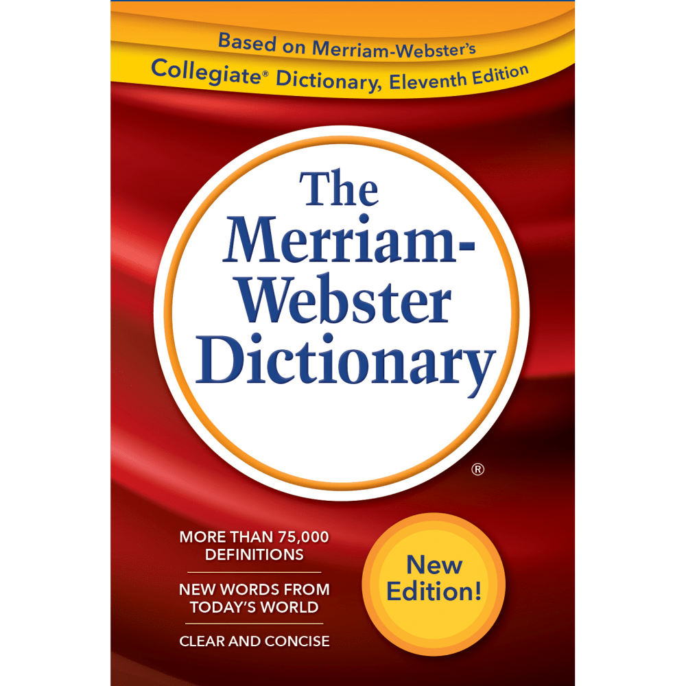 Merriam-Webster 2019 Copyright Trade Paperback Dictionary MPN:MW-6688