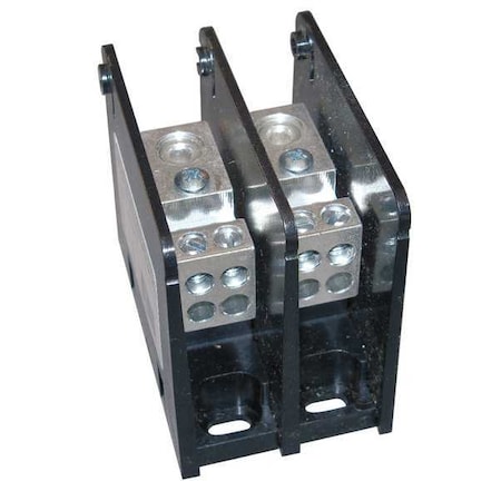 Power Distribution Block, Open, 2 Pole, 175 A Copper, 1, 000 V AC/DC, Screw MPN:MPDB63132