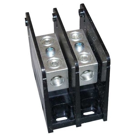 Power Distribution Block, Open, 2 Pole, 175 A Copper, 1, 000 V AC/DC, Screw MPN:MPDB63152