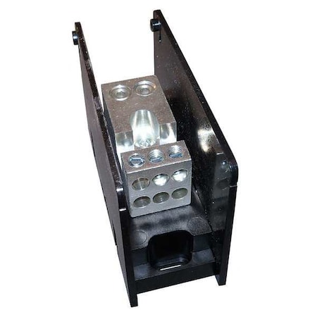 Power Distribution Block, Open, 1 Pole, 350 A Copper, 1, 000 V AC/DC, Screw MPN:MPDB67511