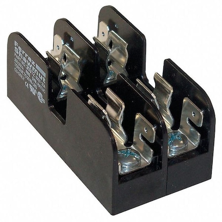 Open Fuse Block, H; K5 UL Class, 250V AC/DC Volt Rating, 2 Poles, Screw MPN:20312