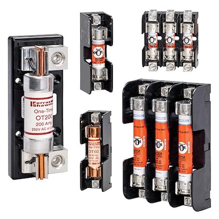 Open Fuse Block, R UL Class, 3 Poles, 250V AC/DC Volt Rating MPN:20318R