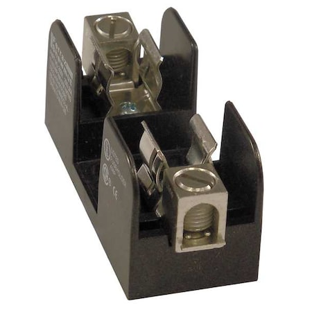 Open Fuse Block, H; K5 UL Class, 250V AC/DC Volt Rating, 1 Poles, Box Lug MPN:20356