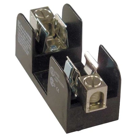 Open Fuse Block, 0 to 30A Amp Range, 250V AC/DC Volt Rating, 1 Poles, Box Lug MPN:20356R