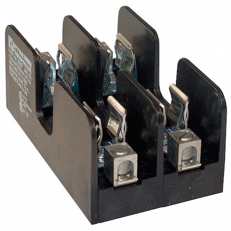Open Fuse Block, H; K5 UL Class, 250V AC/DC Volt Rating, 2 Poles, Box Lug MPN:20607