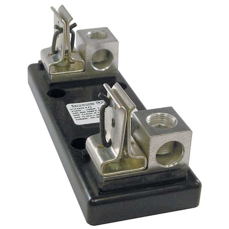 Open Fuse Block, H; K5 UL Class, 250V AC/DC Volt Rating, 1 Poles, Box Lug MPN:22001