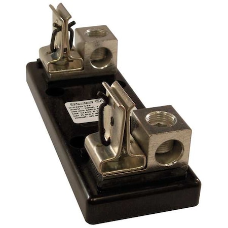 Open Fuse Block, 101 to 200A Amp Range, 250V AC/DC Volt Rating, 1 Poles, Box Lug MPN:22001R