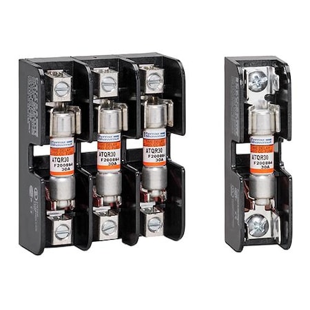 Open Fuse Block, CC UL Class, Adder Poles, 600V AC/DC Volt Rating MPN:30310R