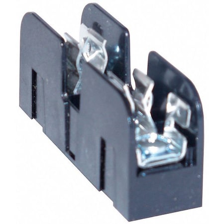 Open Fuse Block, 0 to 30A Amp Range, 600V AC/DC Volt Rating, 1 Poles, Pressure Plate MPN:30321