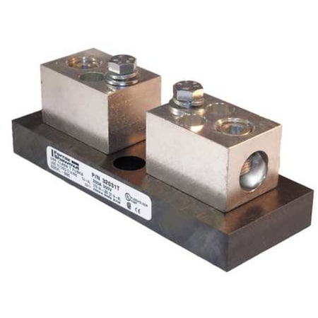 Open Fuse Block, 101 to 200A Amp Range, 300V AC/DC Volt Rating, 1 Poles, Box Lug MPN:32031T