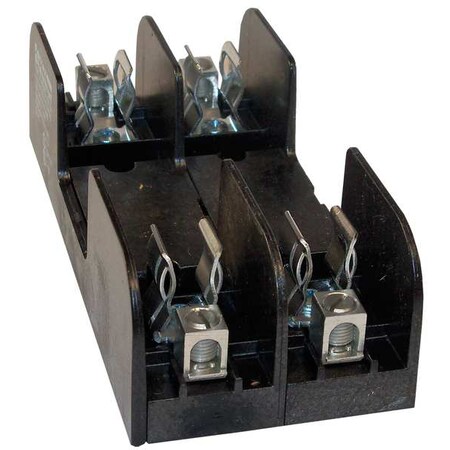 Open Fuse Block, 0 to 30A Amp Range, 600V AC/DC Volt Rating, 2 Poles, Box Lug MPN:60302