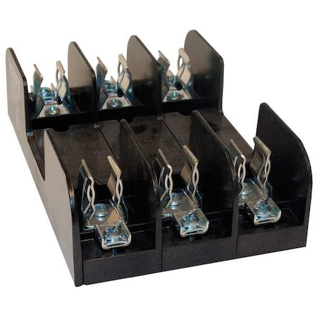 Open Fuse Block, H; K5 UL Class, 600V AC/DC Volt Rating, 3 Poles, Pressure Plate MPN:60328