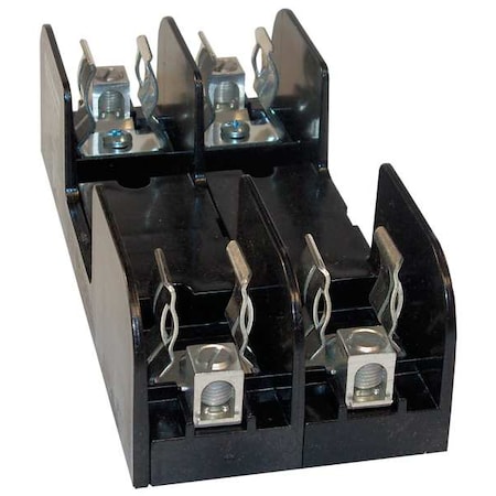 Open Fuse Block, H; K5 UL Class, 600V AC/DC Volt Rating, 2 Poles, Box Lug MPN:60602