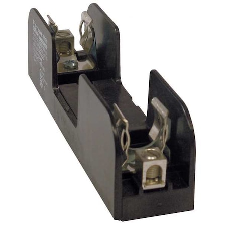 Open Fuse Block, 31 to 60A Amp Range, 600V AC/DC Volt Rating, 1 Poles, Box Lug MPN:60656R