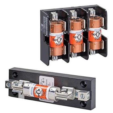 Open Fuse Block, J UL Class, 3 Poles, 600V AC/DC Volt Rating MPN:61008SJ