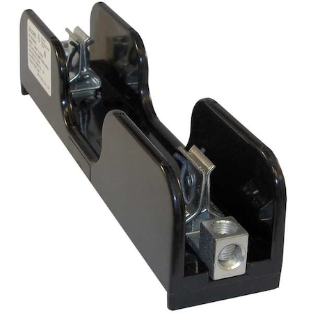 Open Fuse Block, 61 to 100A Amp Range, 600V AC/DC Volt Rating, 1 Poles, Box Lug MPN:61036