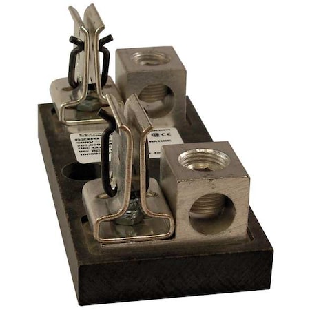 Open Fuse Block, 101 to 200A Amp Range, 600V AC/DC Volt Rating, 1 Poles, Box Lug MPN:62001J