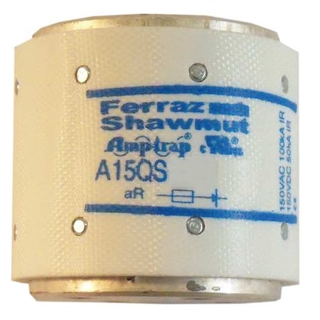 Semiconductor Fuse, 2, 000A, Fast-Acting, 150V AC, Cylindrical MPN:A15QS2000-128