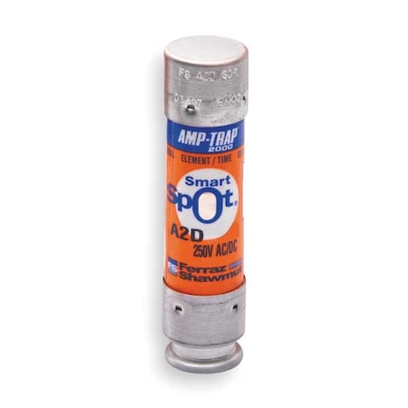 UL Class Fuse, RK1 Class, Time-Delay, 70A, 250V AC, Indicating MPN:A2D70R