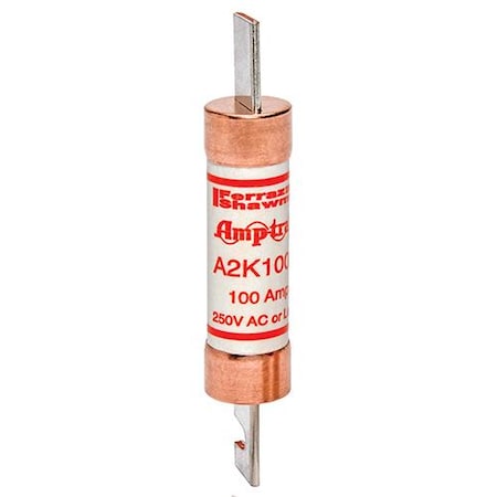 UL Class Fuse, RK1 Class, A2K-R Series, Fast-Acting, 100A, 250V AC MPN:A2K100R