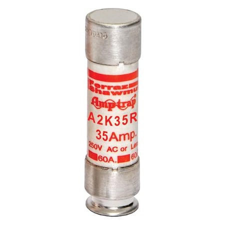 UL Class Fuse, RK1 Class, A2K-R Series, Fast-Acting, 35A, 250V AC MPN:A2K35R