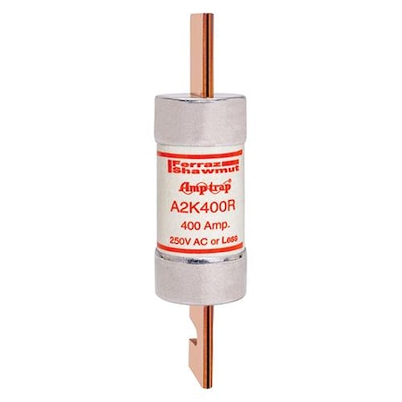 UL Class Fuse, RK1 Class, A2K-R Series, Fast-Acting, 400A, 250V AC MPN:A2K400R